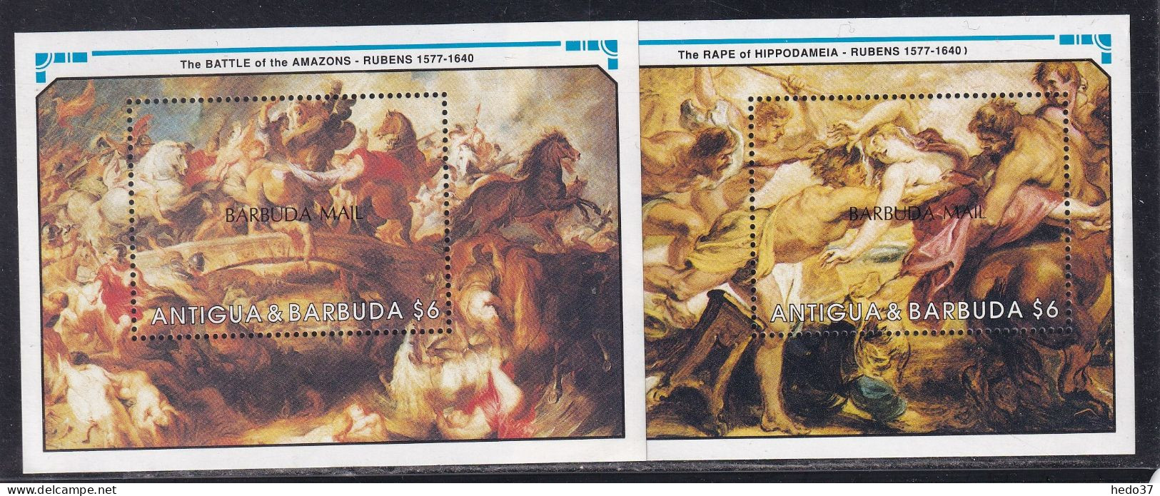 Barbuda BF N°162/163 - Rubens - Neuf ** Sans Charnière - TB - Autres - Amérique