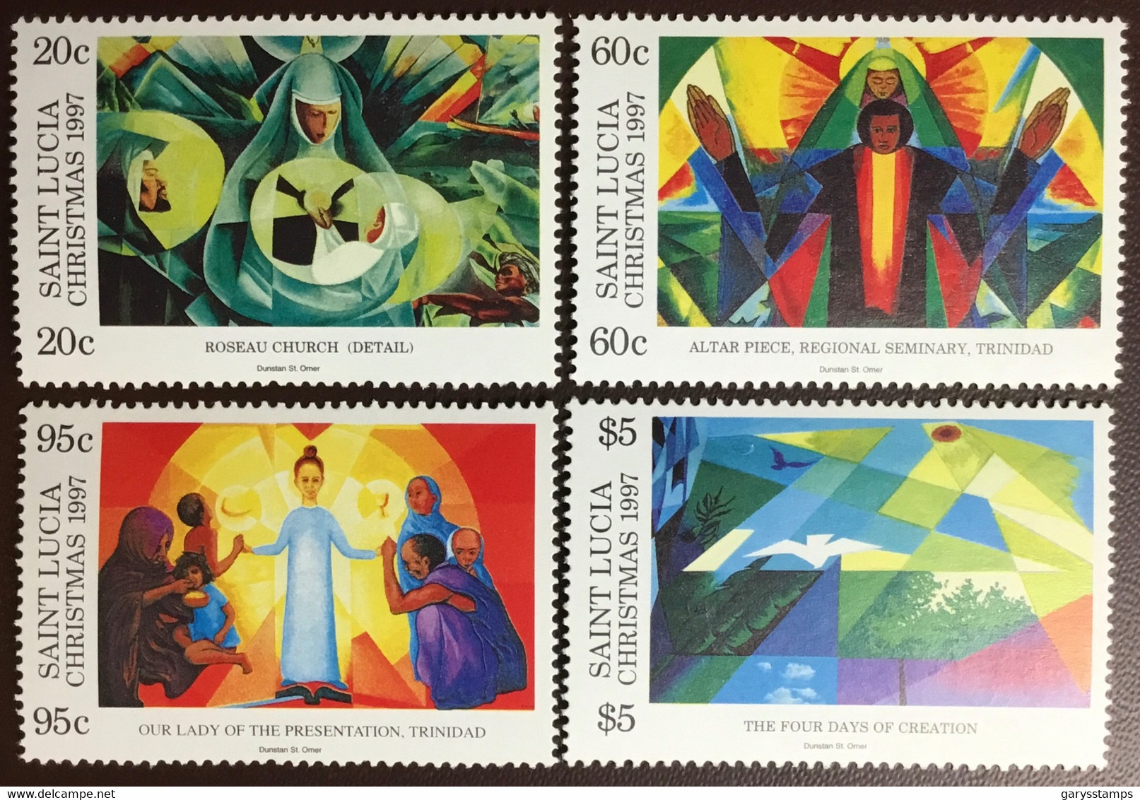 St Lucia 1997 Christmas MNH - St.Lucia (1979-...)