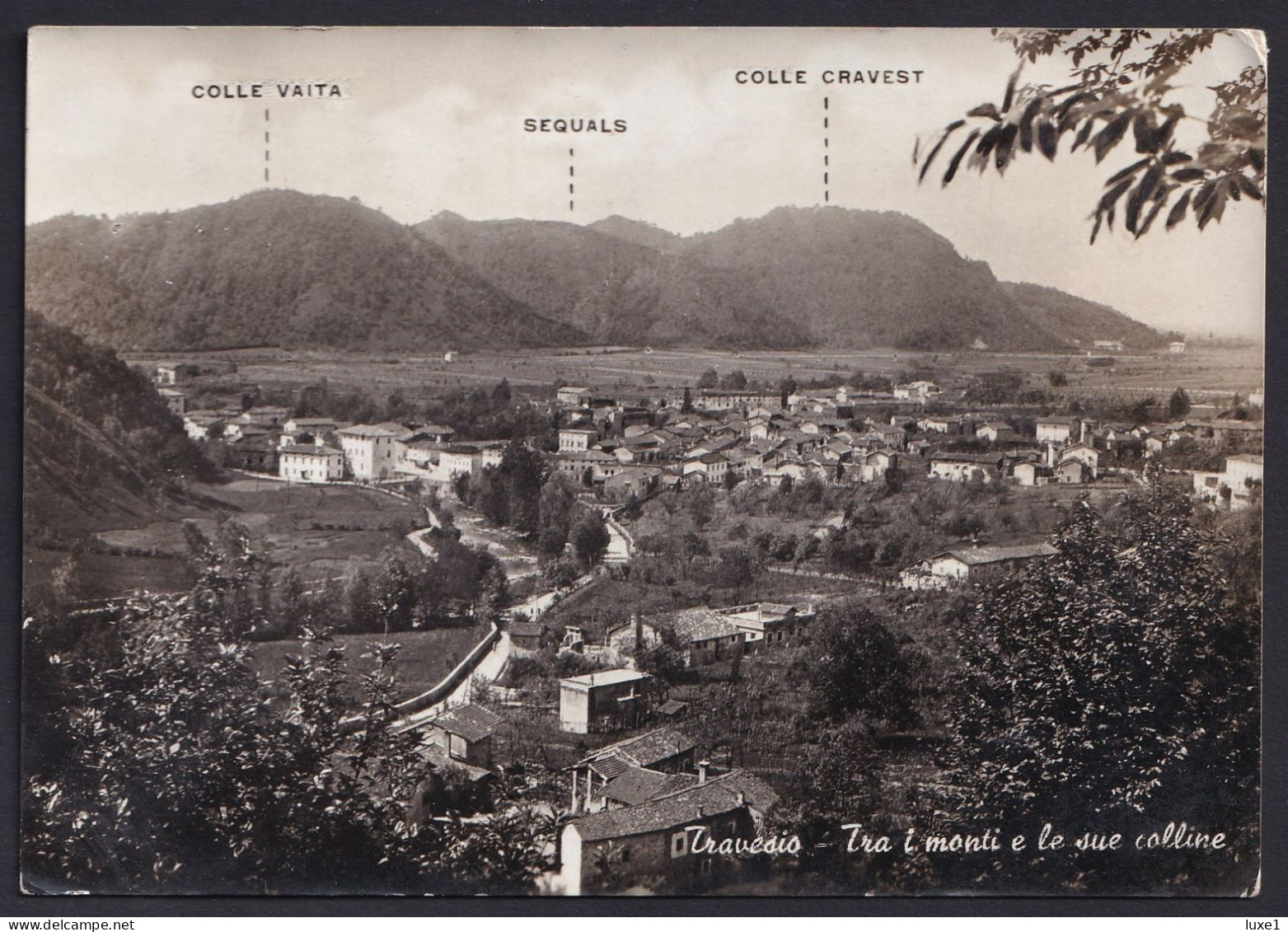 ITALY ,   Travesio  ,   OLD  POSTCARD - Pordenone