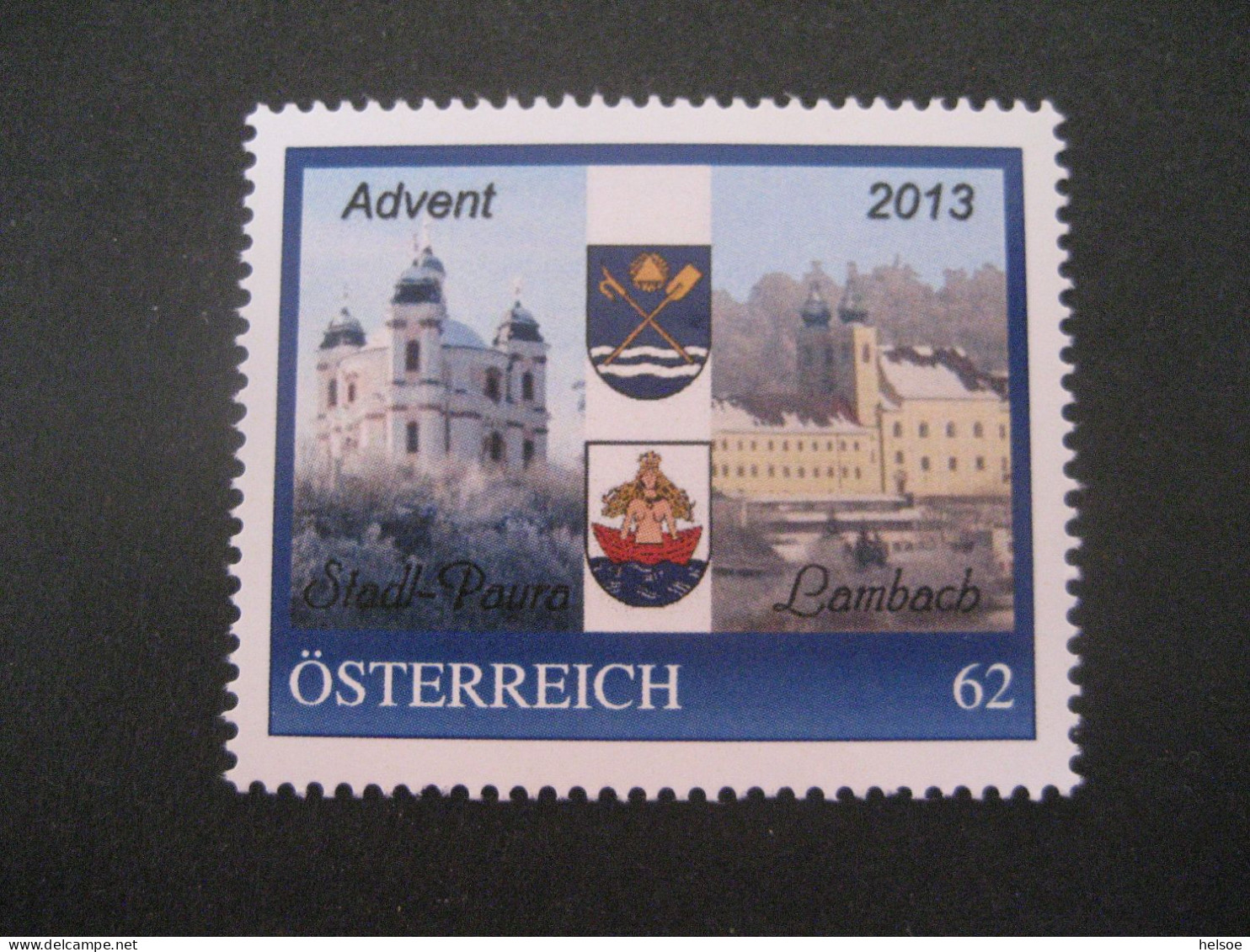 Österreich- PM Stadl-Paura 8108142, Advent 2013 ** - Francobolli Personalizzati