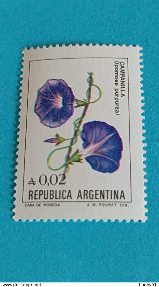 ARGENTINE - ARGENTINA - Timbre 1985 - Fleurs - Ipomée (campanilla) - Nuovi