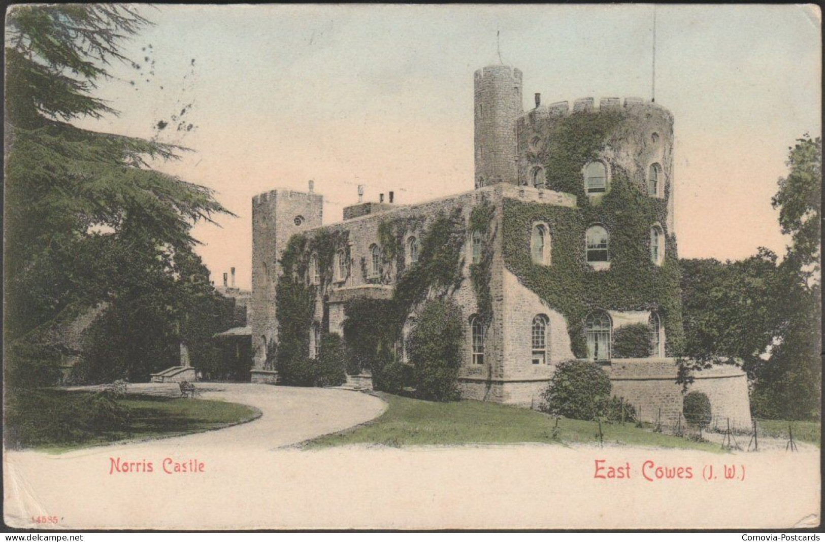 Norris Castle, East Cowes, Isle Of Wight, 1904 - Stengel Postcard - Cowes