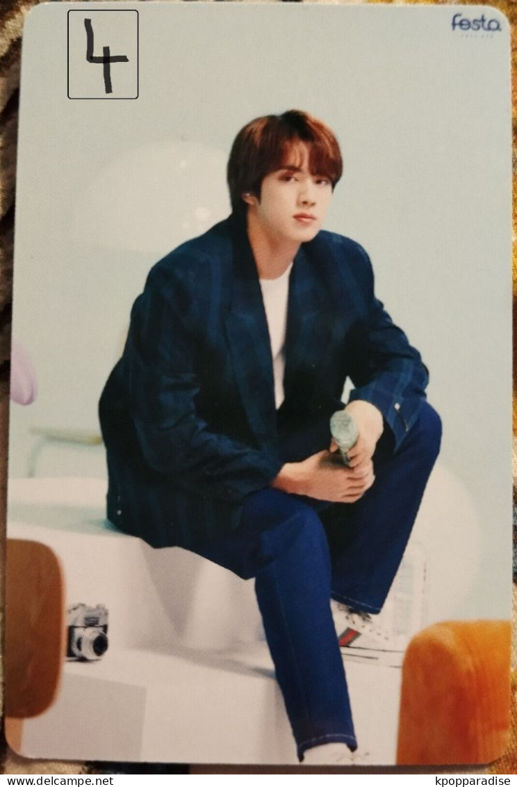 Photocard Au Choix  BTS  Festa 2021 Jin - Objets Dérivés