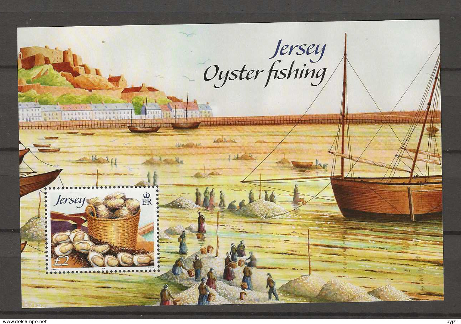 2014 MNH Jersey, Mi Block 121  Postfris** - Jersey