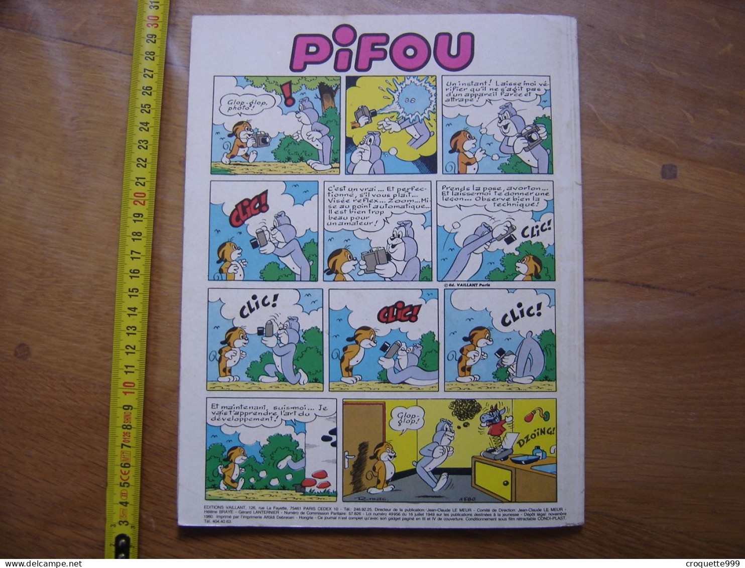 1980 PIF Special COMIQUE Novembre - Pif - Autres