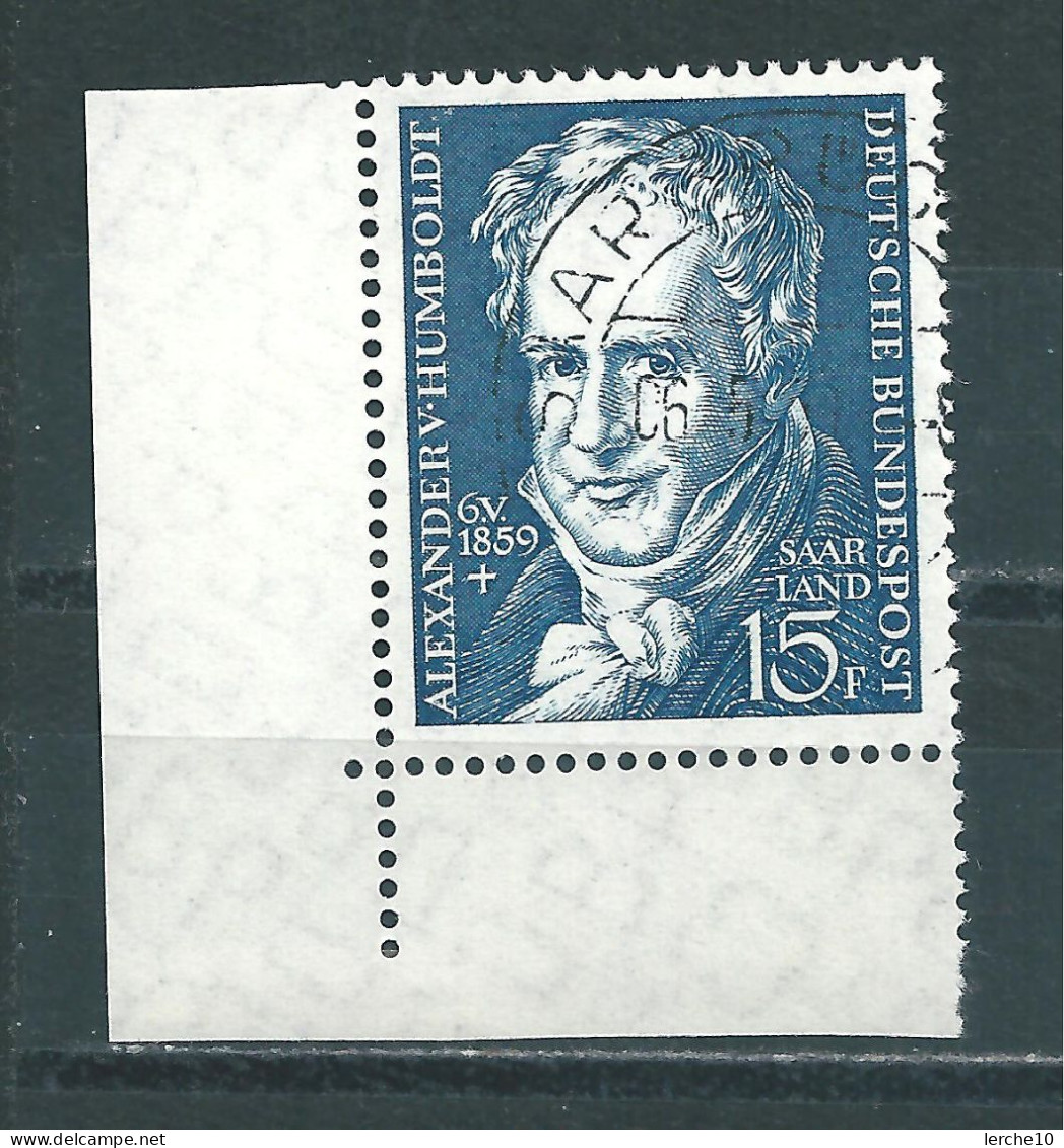 Saar MiNr. 448 Bogenecke Vollstempel (sab17) - Altri & Non Classificati