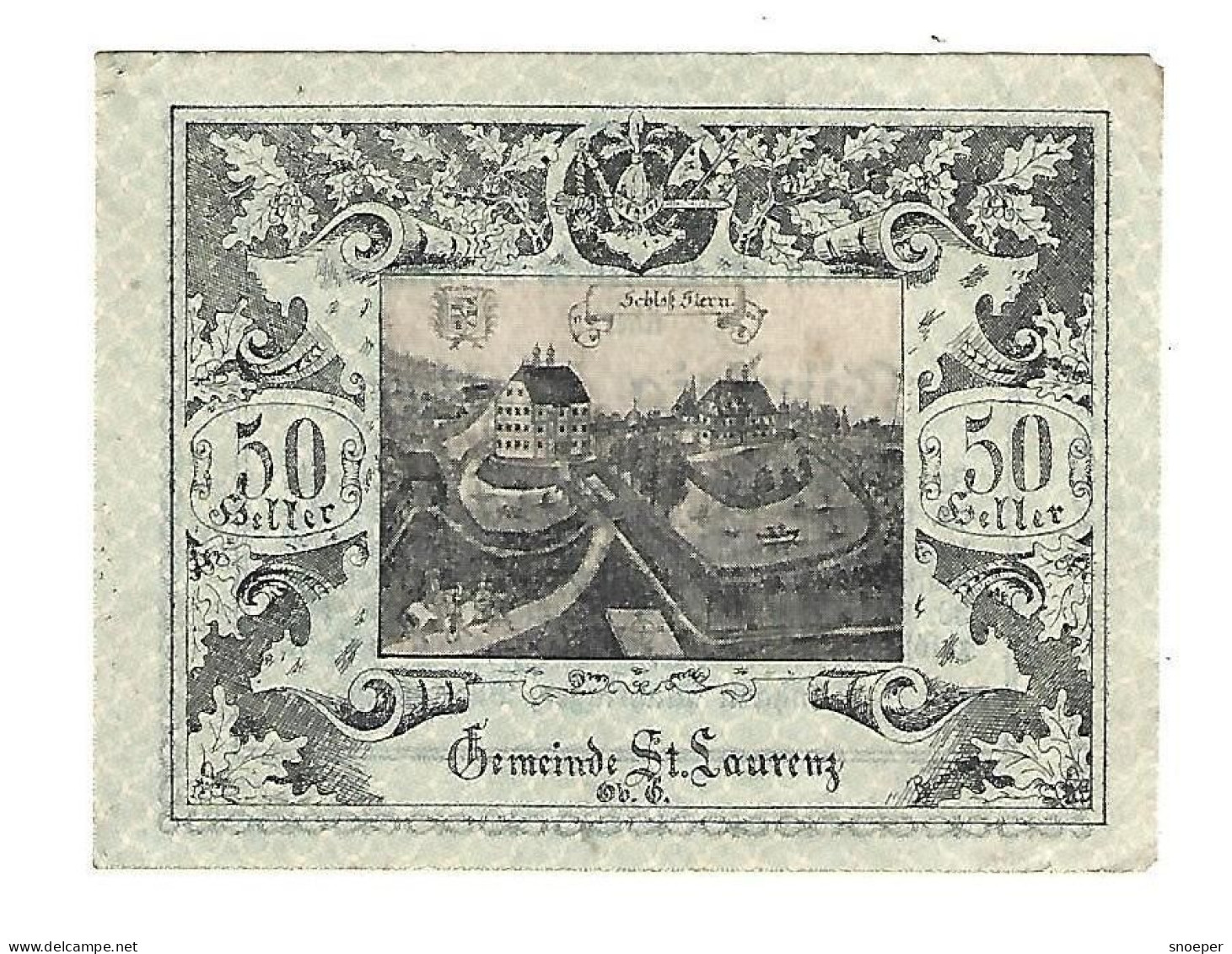 **Austria Notgeld St Jlaurentz 50 Heller  900a - Autriche