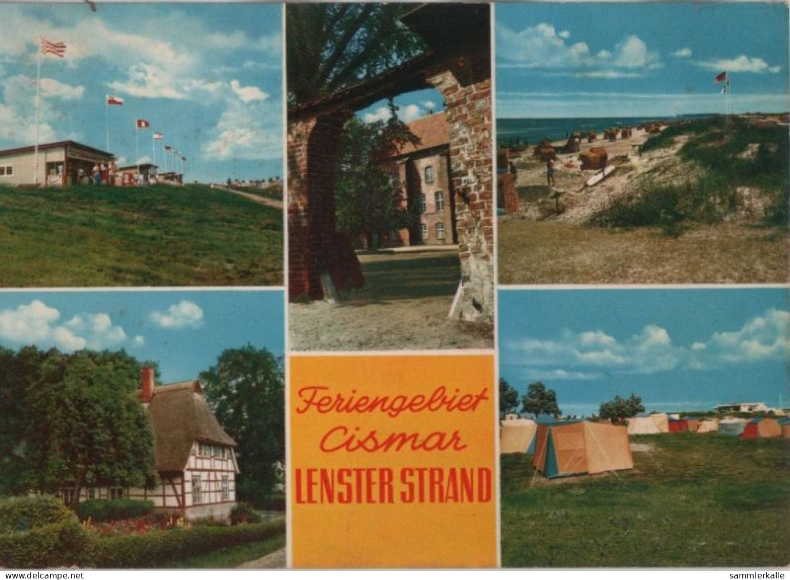 82733 - Grömitz-Cismar - Feriengebiet Lenster Strand - Ca. 1975 - Groemitz