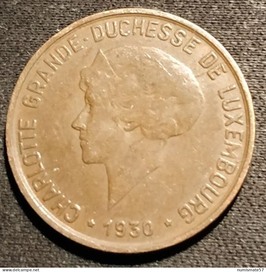 LUXEMBOURG - 10 CENTIMES 1930 - Charlotte - KM 41 - Luxemburg