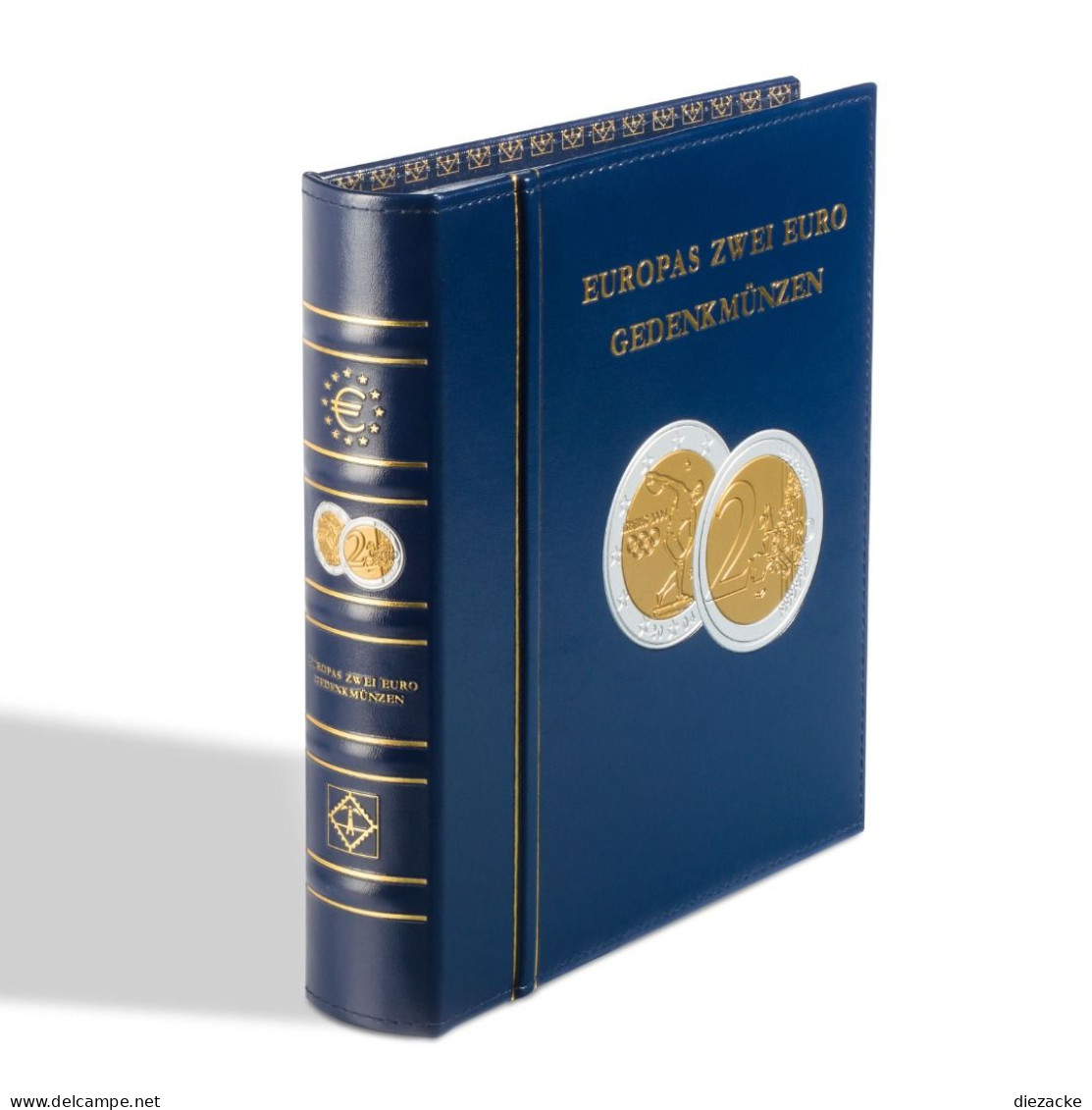 Leuchtturm Münzalbum Classic-OPTIMA"Europas 2-Euro-Gedenkmünzen" 346470 Bd 2 Neu - Materiale