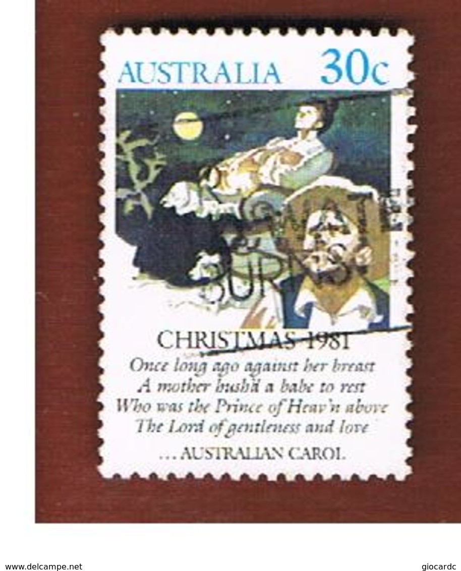 AUSTRALIA  - SG 829   -  1981 CHRISTMAS -    USED - Used Stamps