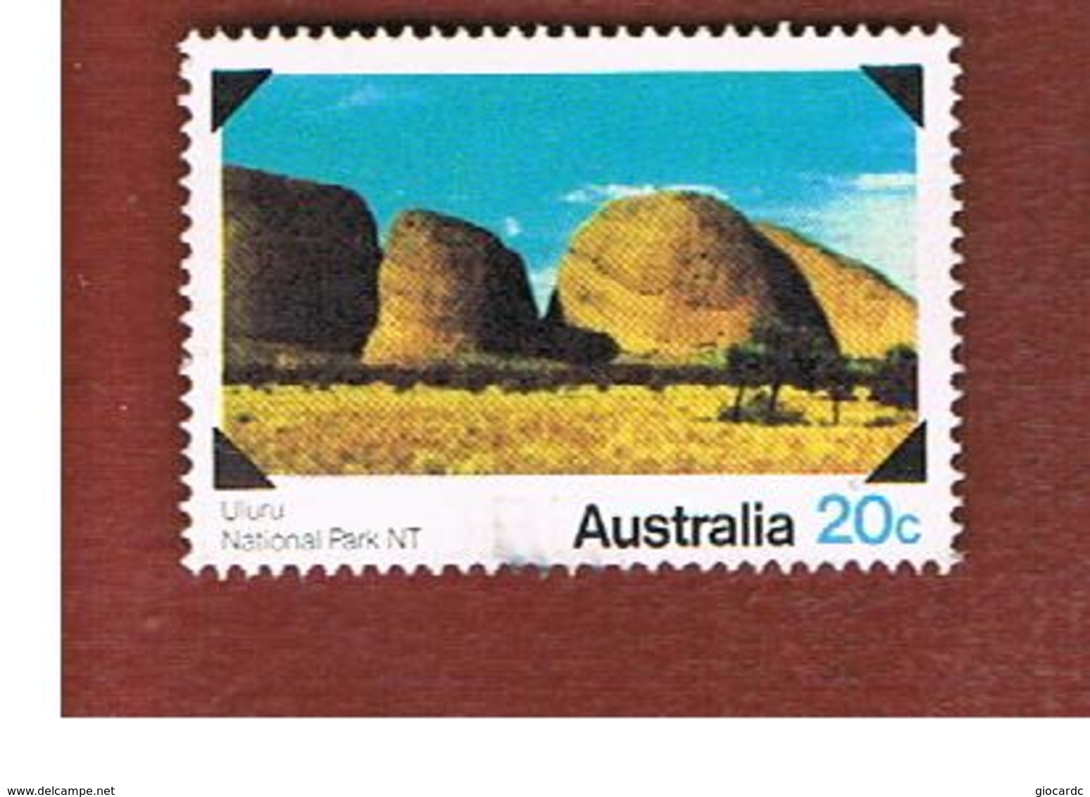 AUSTRALIA  - SG 709  -  1979   NATIONAL PARKS: ULURU-KATA,  TJUTA                          -    USED - Oblitérés