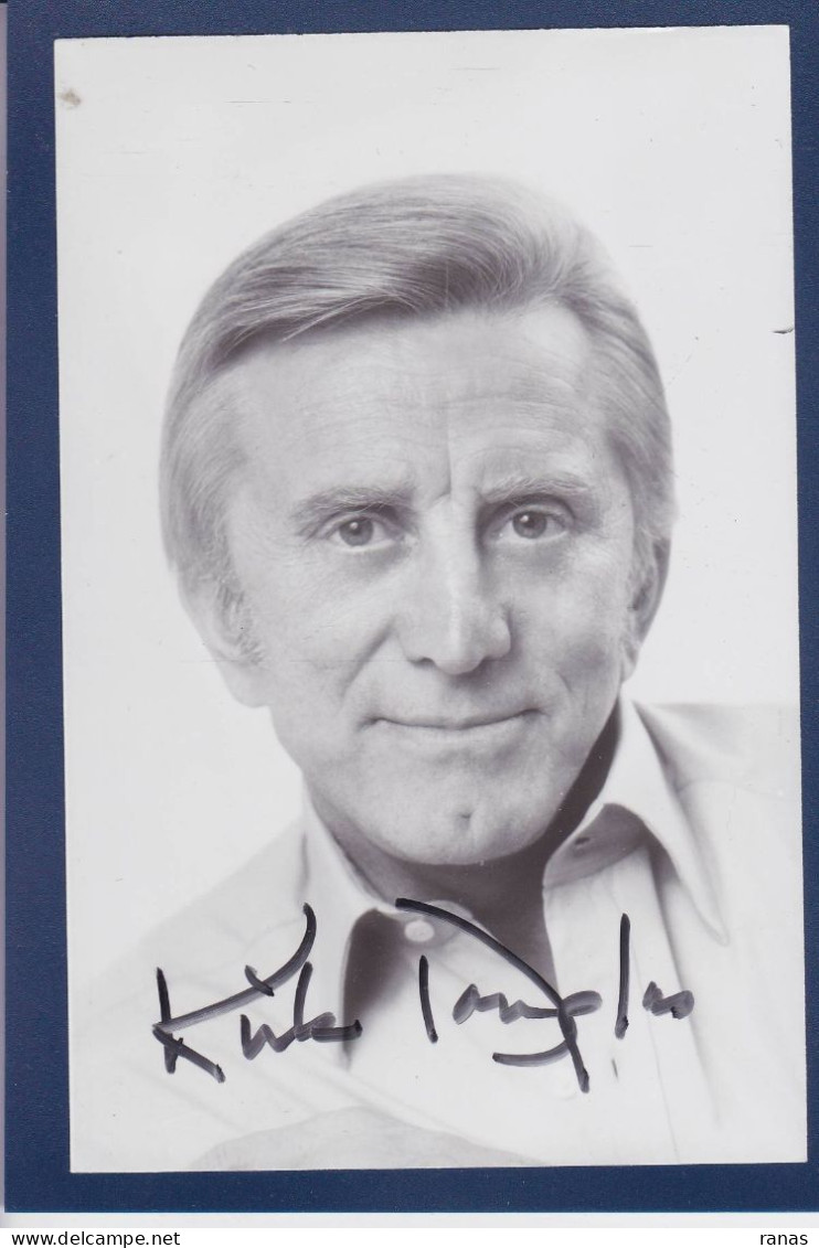 Photo Autographe Signature Kirk Douglas - Acteurs & Comédiens