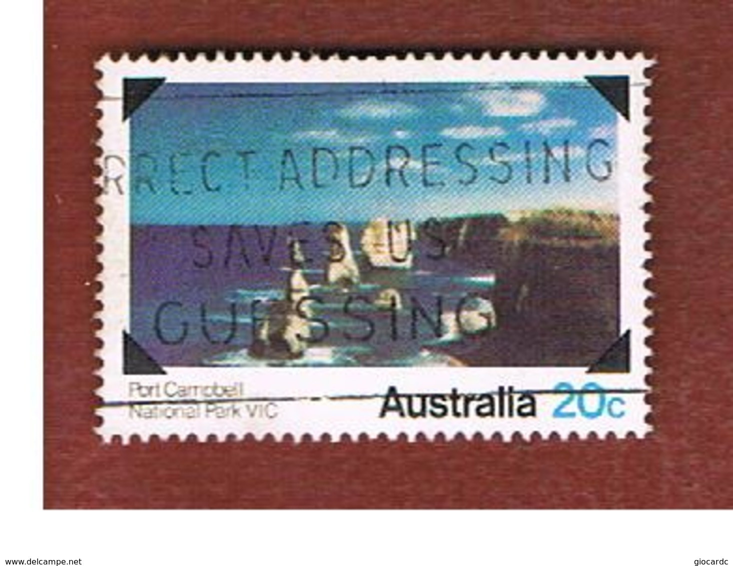 AUSTRALIA  - SG 708  -  1979   NATIONAL PARKS: PORT CAMPBELL                          -    USED - Gebraucht