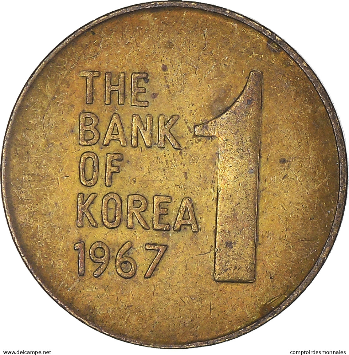 Monnaie, Corée, Won, 1967 - Korea (Süd-)