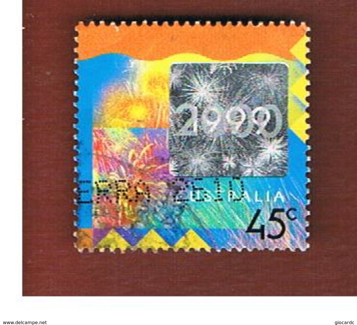 AUSTRALIA  -  SG 1921  -      1999 HOLOGRAM     -       USED - Used Stamps