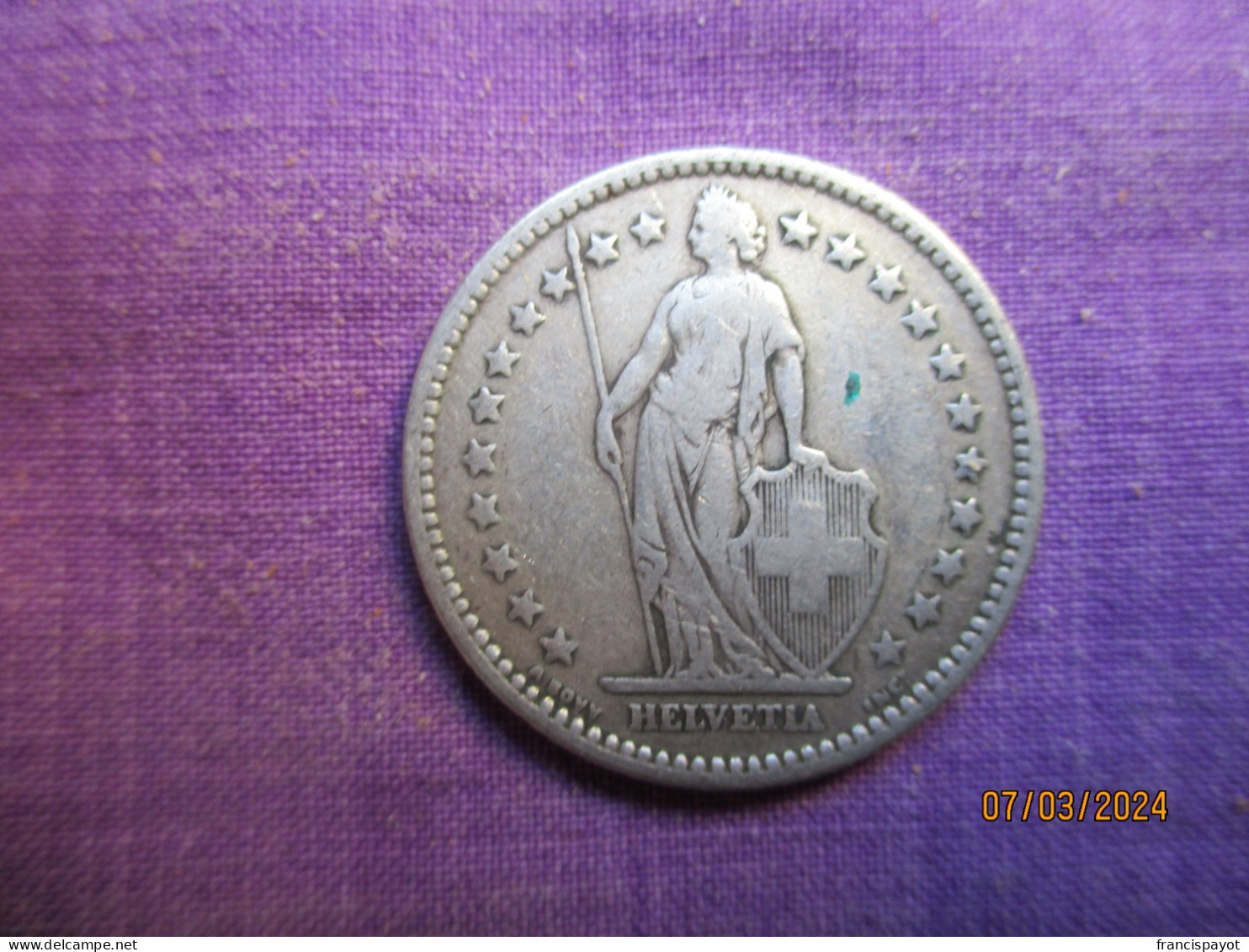 Suisse: 2 Francs 1909 - Autres & Non Classés