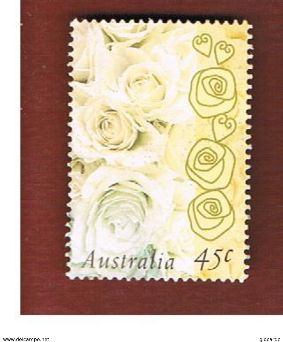 AUSTRALIA  -  SG 1755 -      1998 CHAMPAGNE ROSE           -       USED - Oblitérés