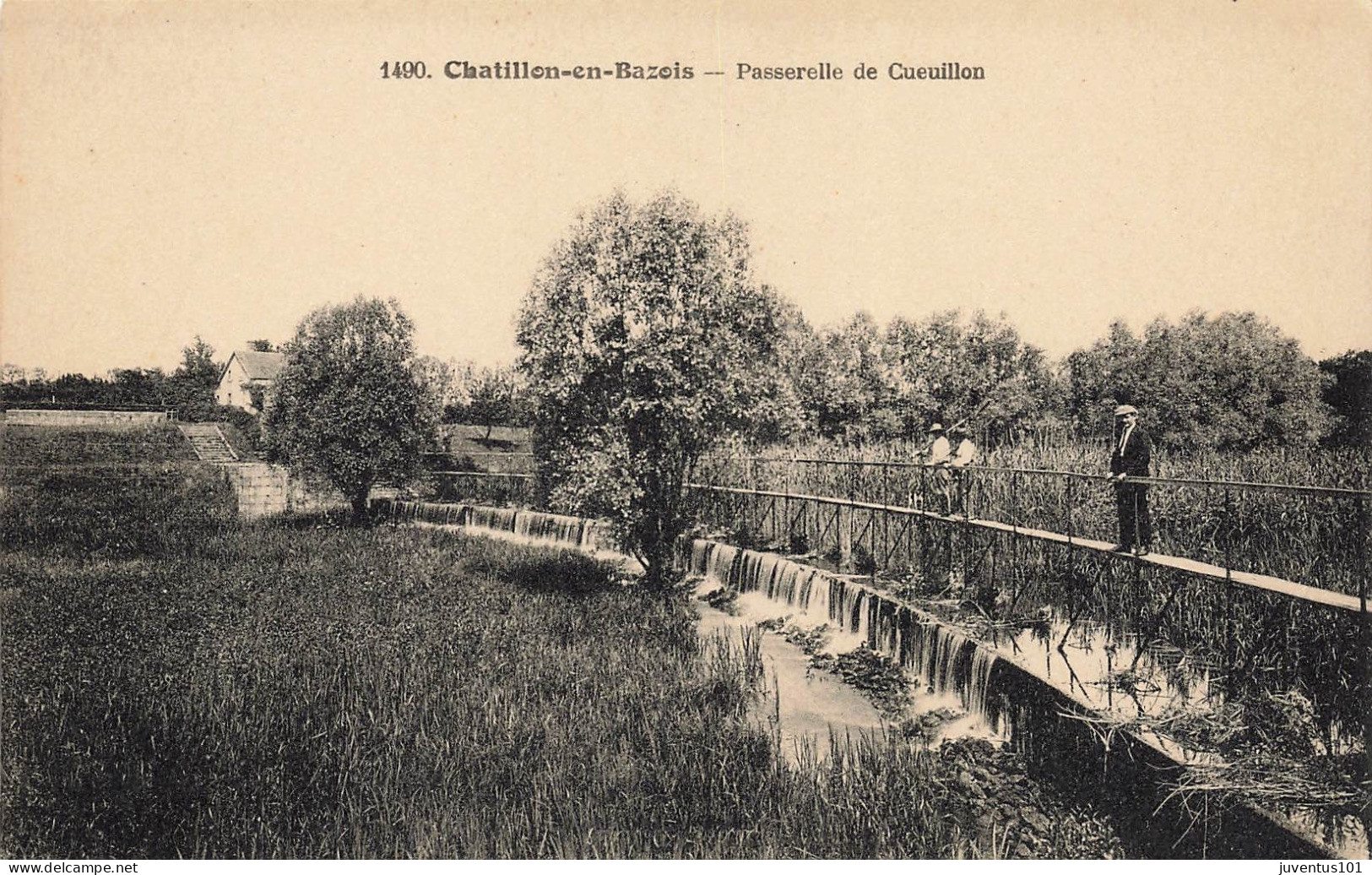 CPA Chatillon En Bazois-Passerelle De Cueuillon-1490      L2724 - Chatillon En Bazois