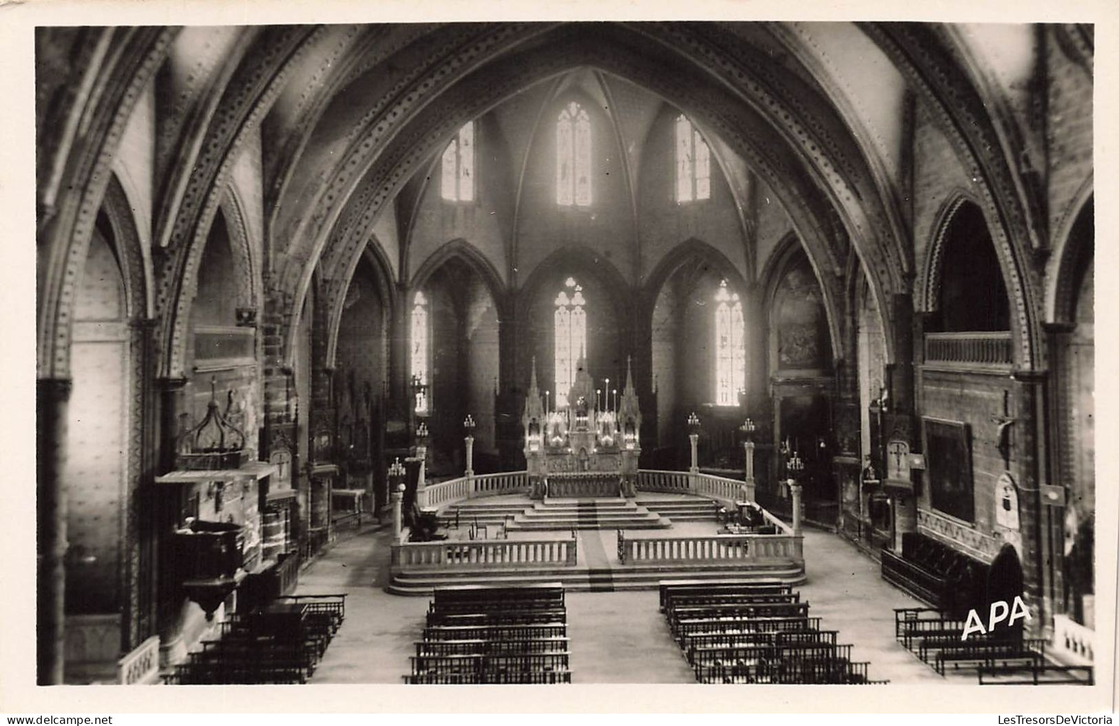 FRANCE - Mirepoix - Le Chœur Et L'abside De La Cathédrale Saint Maurice - Carte Postale - Mirepoix