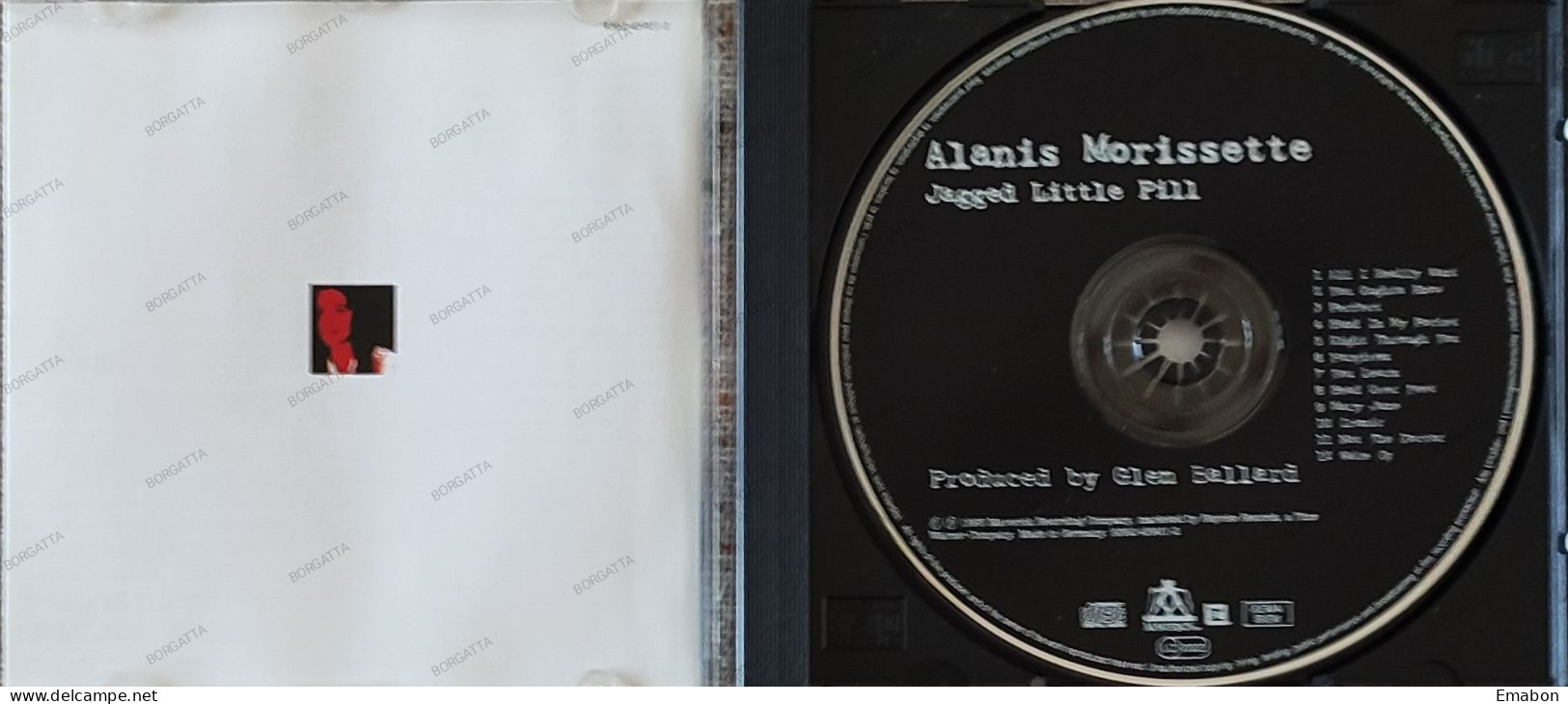 BORGATTA - ROCK - Cd ALANIS MORISETTE  - JAGGED LITTLE PILL - MAVERICK 1995 -  USATO In Buono Stato - Rock