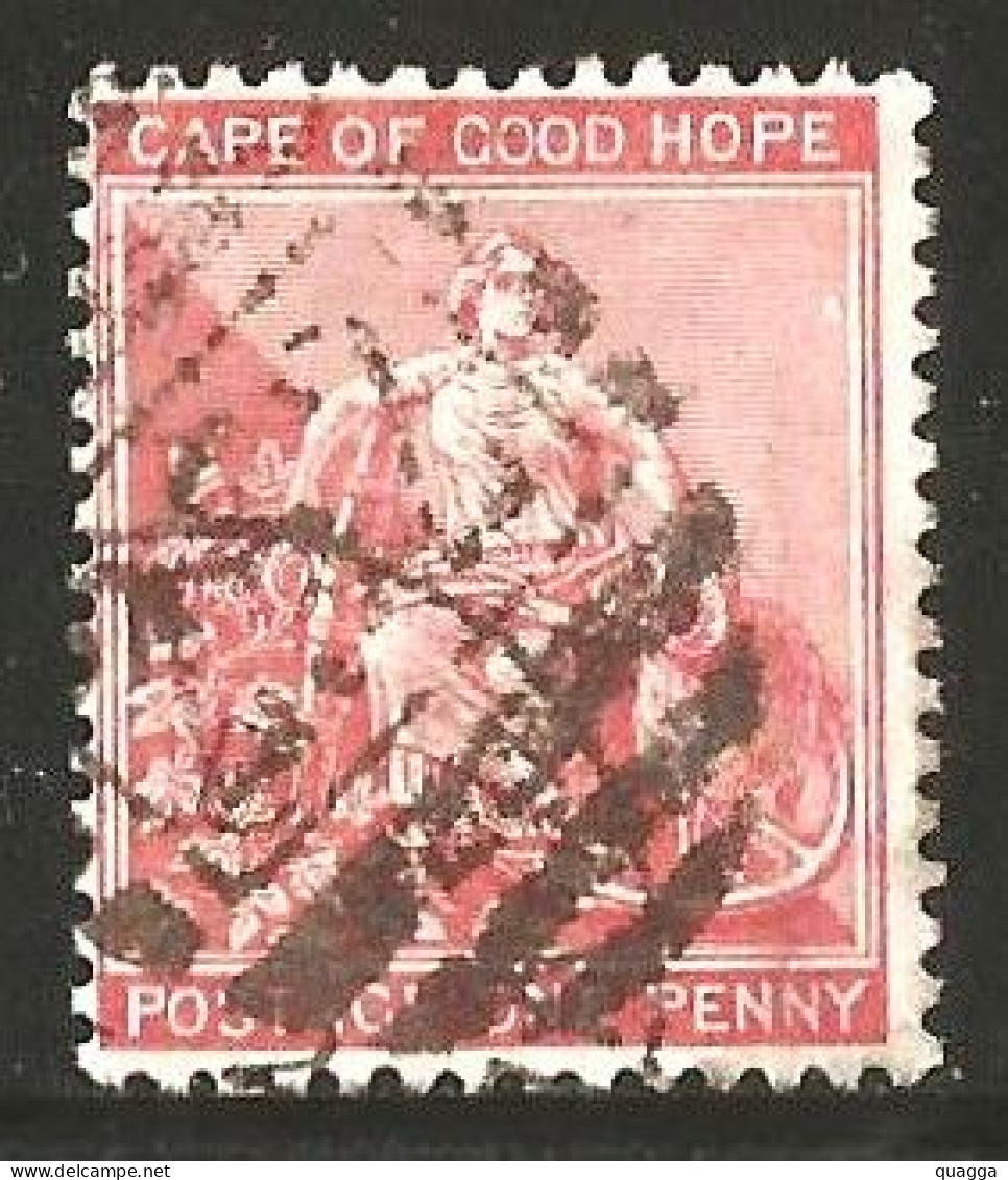 Cape Of Good Hope  BONC 252 = BARKLY EAST Postmark. - Kap Der Guten Hoffnung (1853-1904)