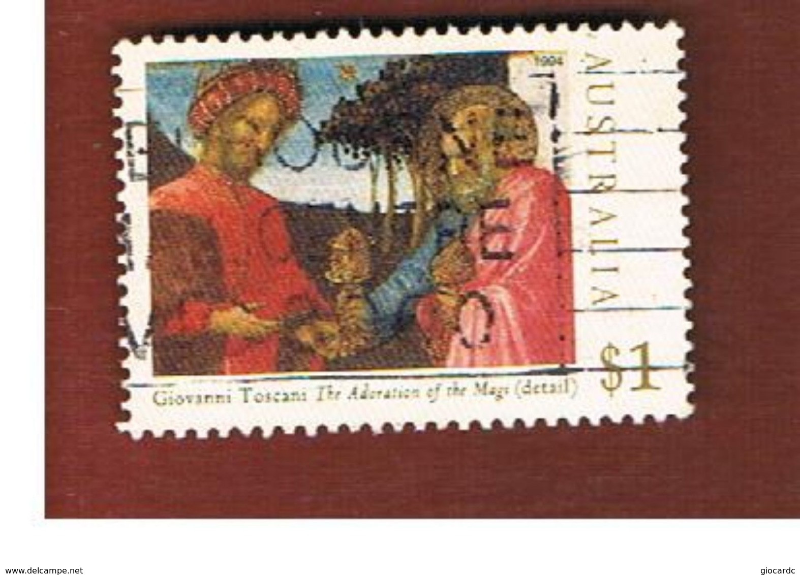 AUSTRALIA  -  SG 1489  -      1994  CHRISTMAS       -       USED - Gebruikt