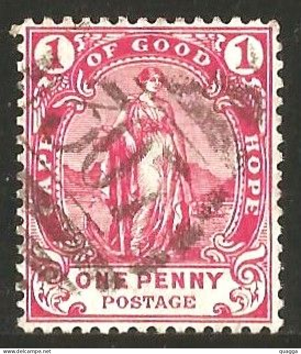 Cape Of Good Hope  BONC 307 = HEIDELBERG Postmark. - Cape Of Good Hope (1853-1904)