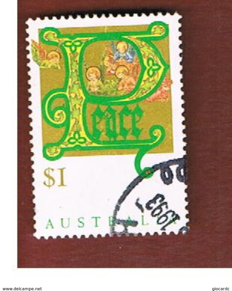 AUSTRALIA  -  SG 1434   -      1993  CHRISTMAS  -       USED - Usati