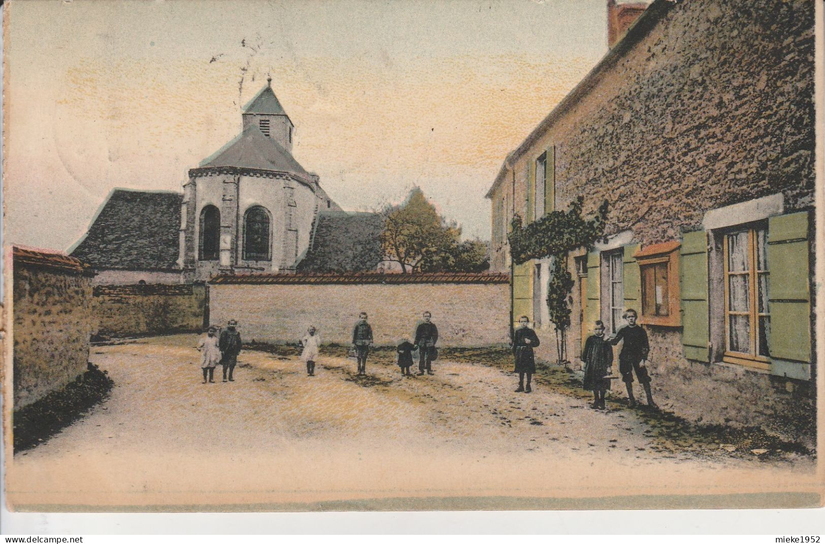 Jonchery Sur Vesle , La Mairie ( Colorisée Et Ayant Circulé En Belgique , Sans Descriptif - Taninges
