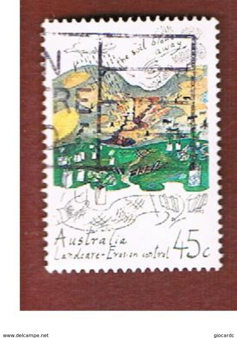 AUSTRALIA  -  SG 1355  -      1992 EROSION CONTROL  -       USED - Used Stamps