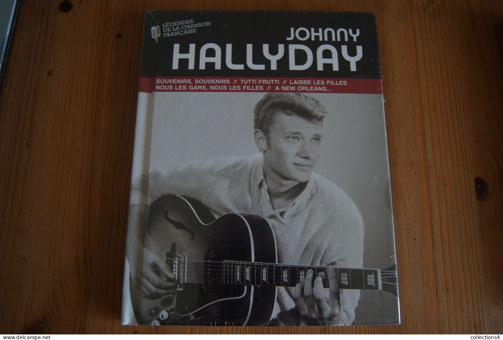 JOHNNY HALLYDAY LEGENDES DE LA CHANSON FRANCAISE LIVRE CD NEUF SCELLE  2008 VALEUR+ PERIODE VOGUE - Rock