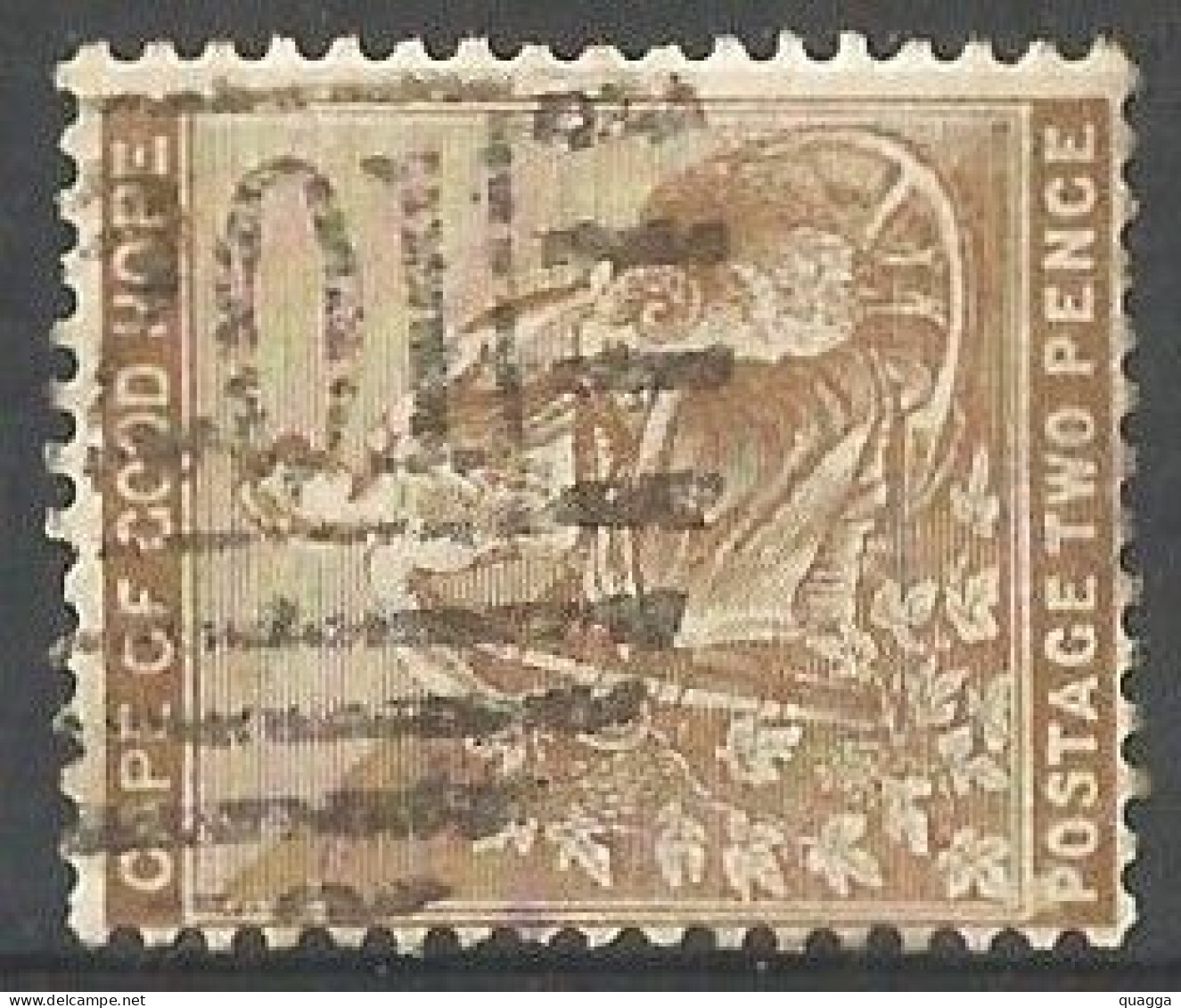 Cape Of Good Hope  BONC 201 = GRAAFF-REINET Postmark. - Cape Of Good Hope (1853-1904)