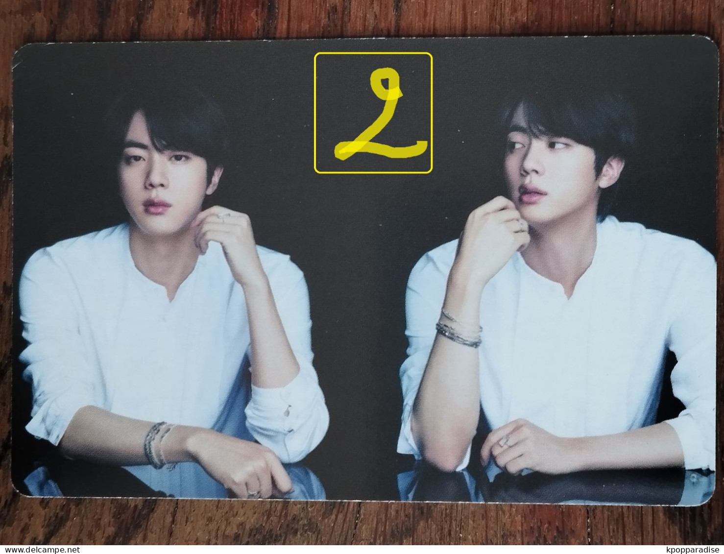 Photocard Au Choix   BTS Chakho Jin - Objets Dérivés