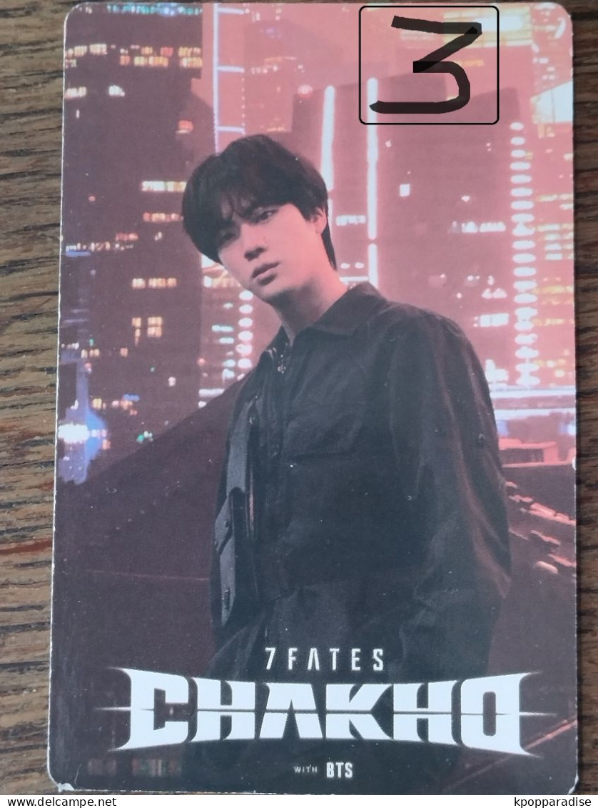 Photocard Au Choix   BTS Chakho Jin - Other Products