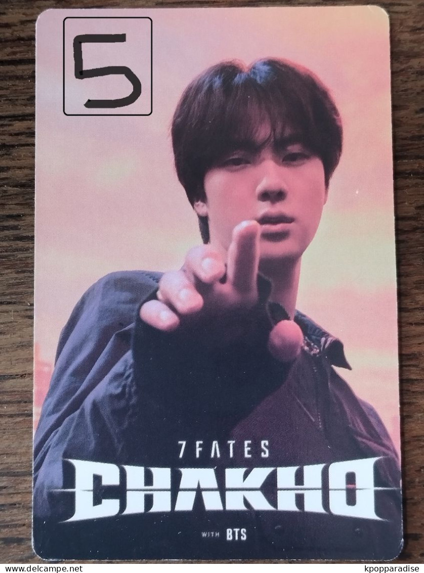 Photocard Au Choix   BTS Chakho Jin - Andere Producten