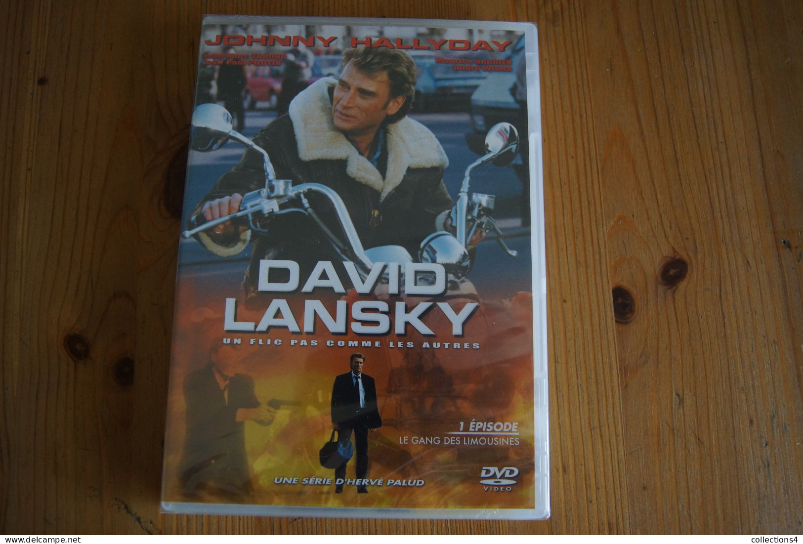 JOHNNY HALLYDAY DAVID LANSKY LE GANG DES LIMOUSINES DVD NEUF SCELLE - Action, Aventure
