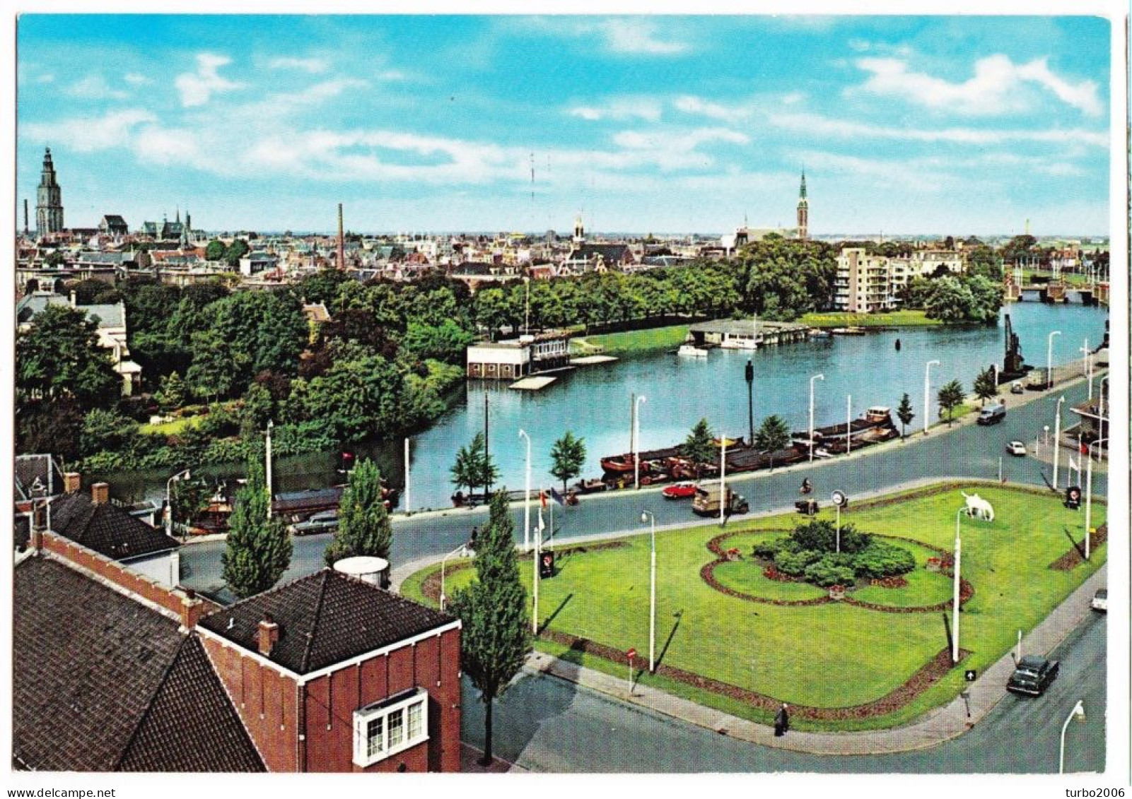 Grongingen Merendeels Stad Vanaf 1977 8 X Kleur (waarvan 2 X Gelopen En 1 ZW Repro) Zoals Getoond Op 10 Scans - Groningen