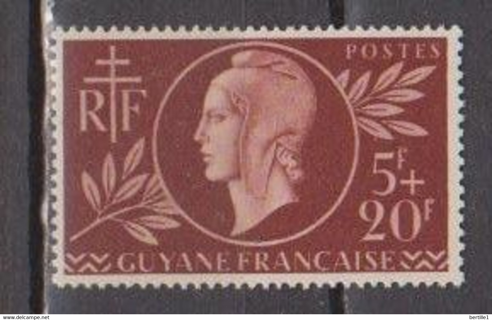 GUYANE         N°  YVERT  179    NEUF AVEC CHARNIERES      (CHAR   02/17) - Neufs