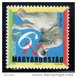 HUNGARY 2002 EUROPA CEPT   MNH - 2002