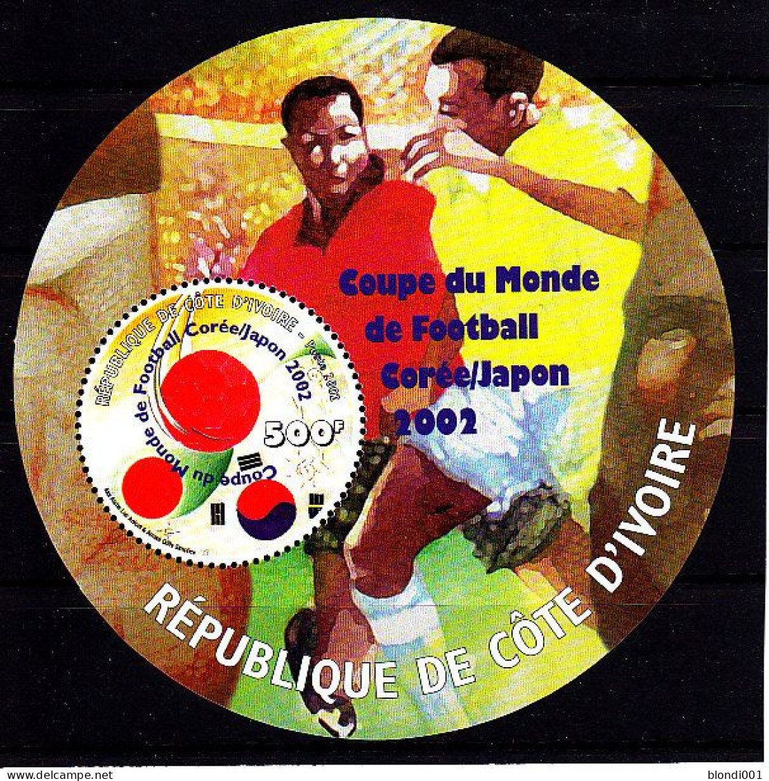 Soccer World Cup 2002 - COTE D'IVOIRE - S/S MNH - 2002 – Corée Du Sud / Japon