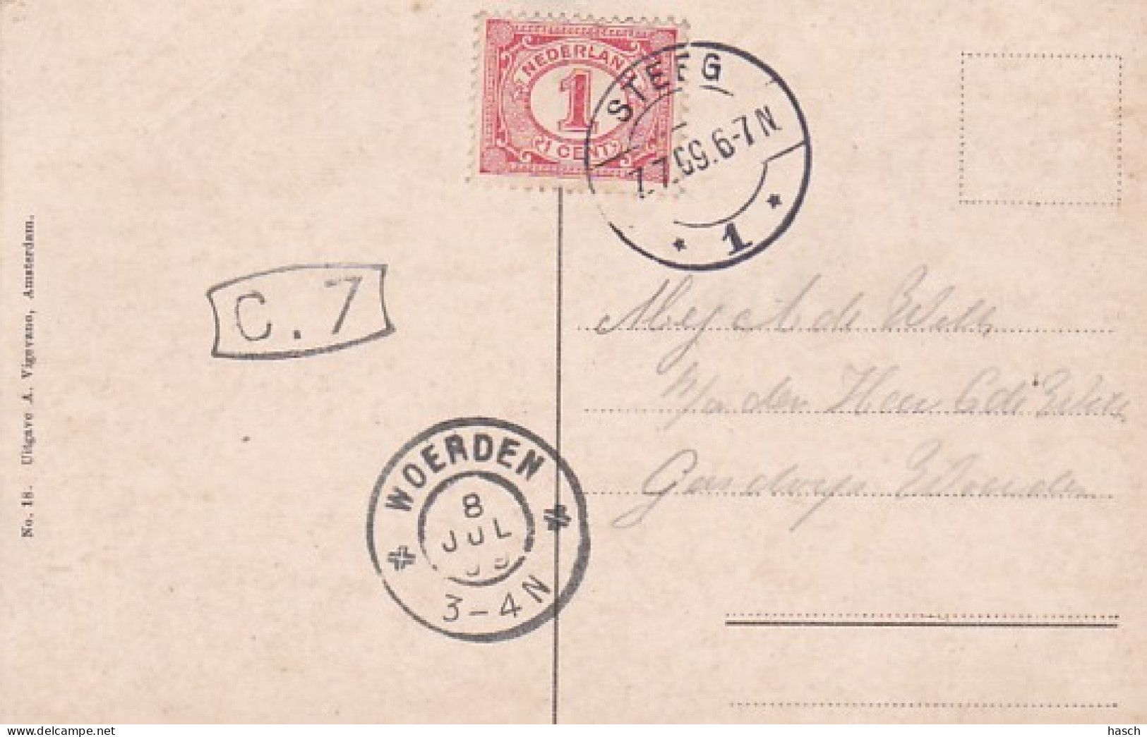 369465Rozendaal, Bij Arnhem Zwitsersche Partij (p)oststempel 1909)(rechtsonder Een Vouw - Velp / Rozendaal