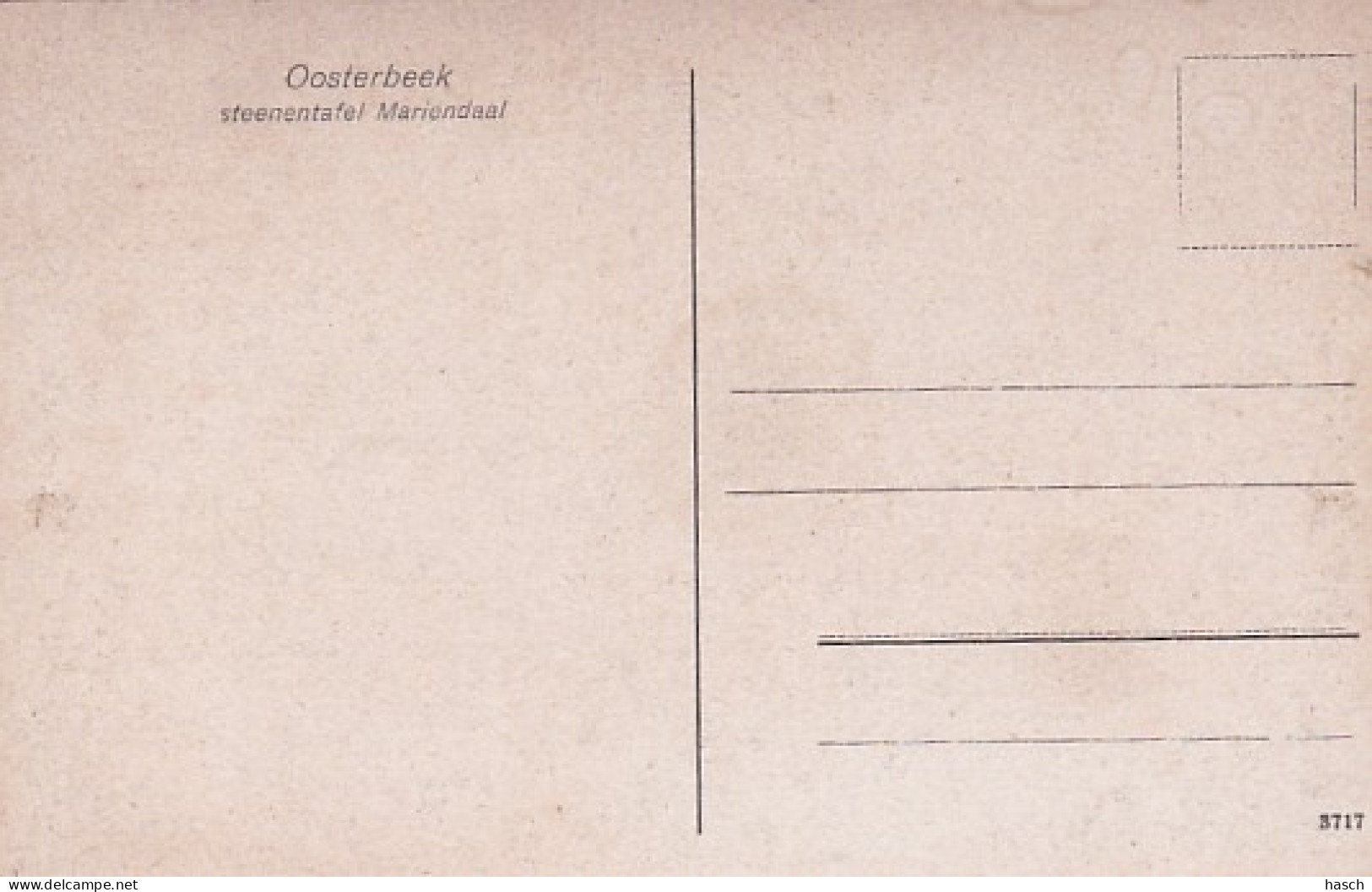 3694	66	Oosterbeek Steenentafel Mariendaal (kleine Vouw Linkerkant) - Oosterbeek