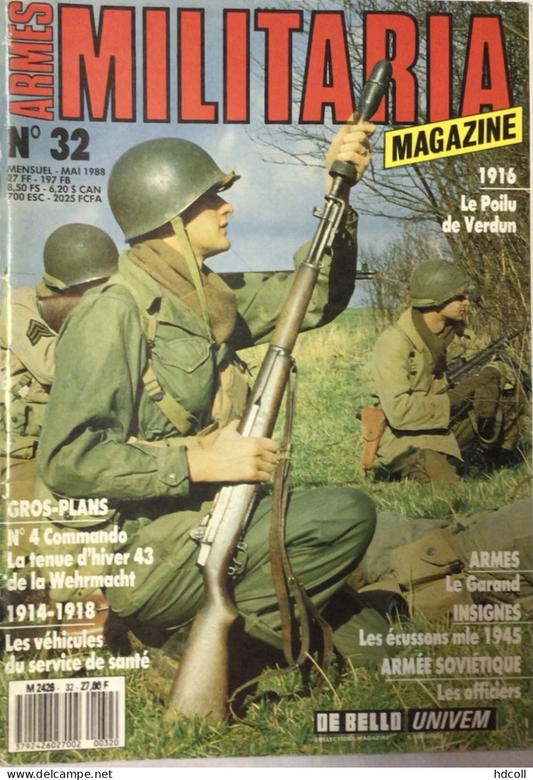 « PROMO » MILITARIA MAGAZINE lot de 5 revues AU CHOIX (no casque)