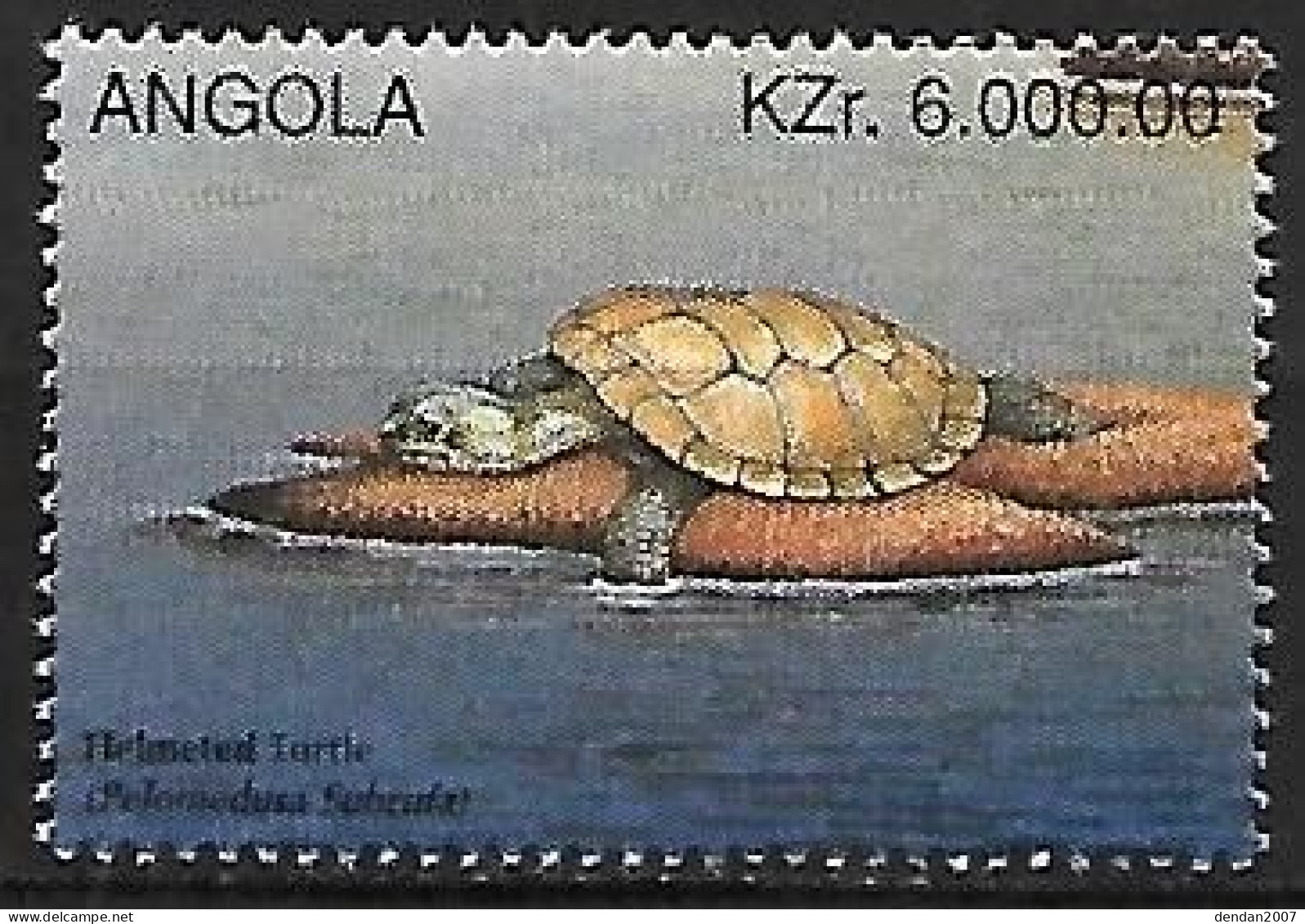 Angola -  Mnh ** 1996 :  Helmeted Turtle - Tortues