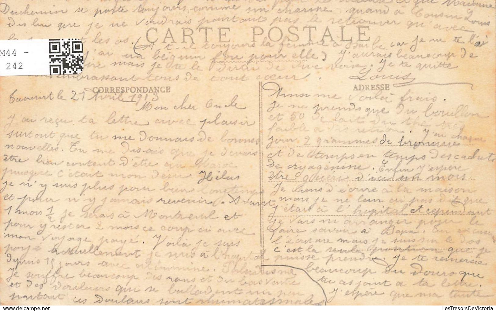MAROC - Camp Berteaux - Vue Prise De L'Oued Zâa - Carte Postale Ancienne - Other & Unclassified