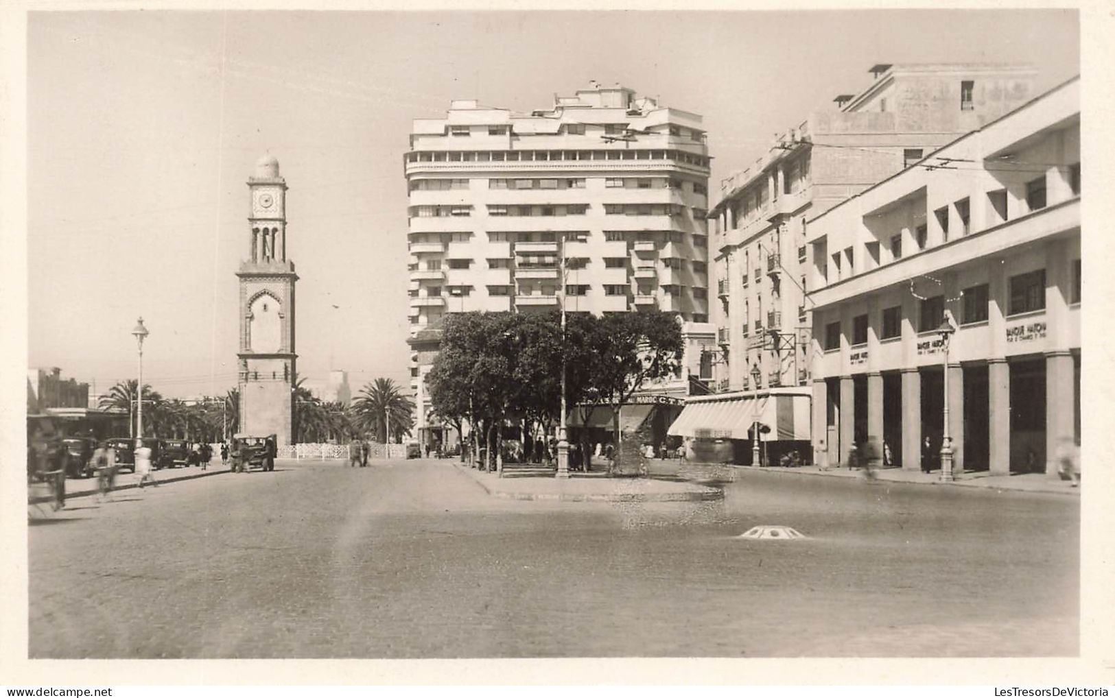 MAROC - Casablanca - Place De France - Carte Postale - Casablanca
