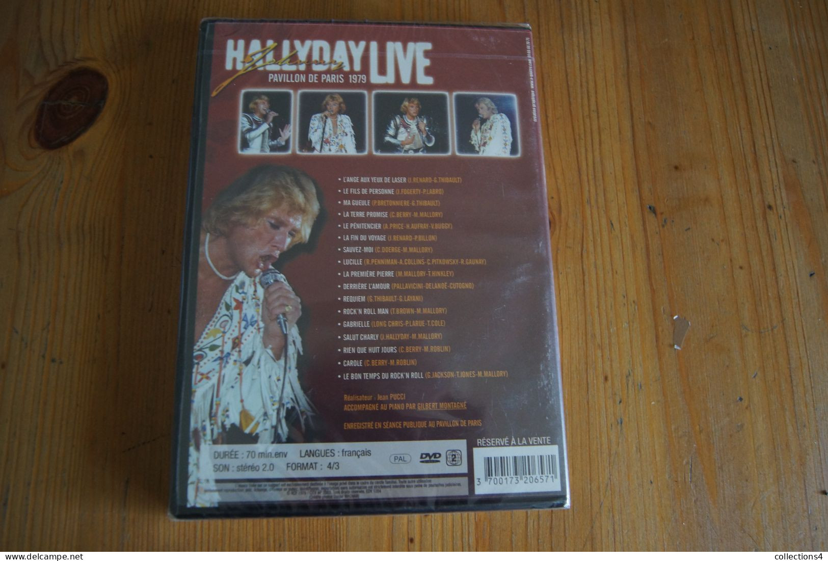 JOHNNY HALLYDAY PAVILLON DE PARIS 1979 LIVE DVD NEUF SCELLE - DVD Musicali