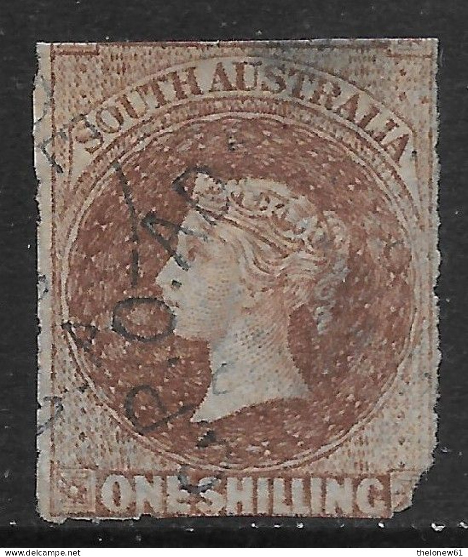 Australia 1860 South Australia Queen Victoria 1Sh Mi N.18 US - Gebruikt