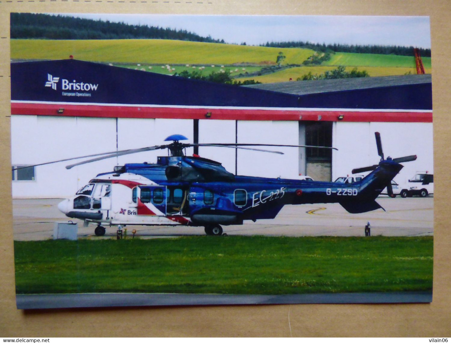 BRISTOW  EC-225   G-ZZSD     ABERDEEN AIRPORT - Helicopters